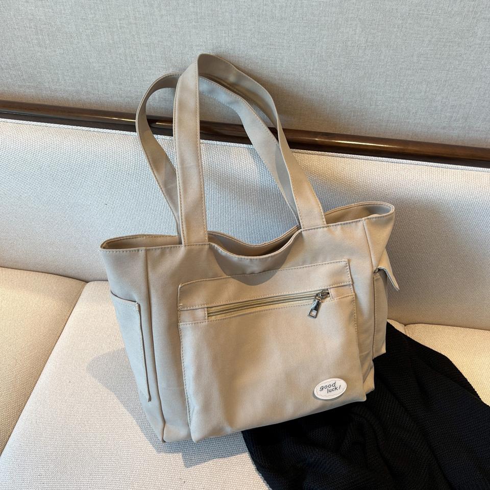 New Women's Oxford Tote Bag - Large Capacity Fashion Shoulder Bag for Students & Commuters