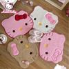 50-60Cm Extra Large Fluffy Cat Face Door Mat Super Absorbent Microfiber Carpet For Bathroom Bedroom Entrance Washable Machine