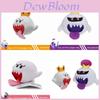 Super Mario Geister-Plüschtier mit Krone und Edelstein für Halloween-Dekoration, Sammlerstück