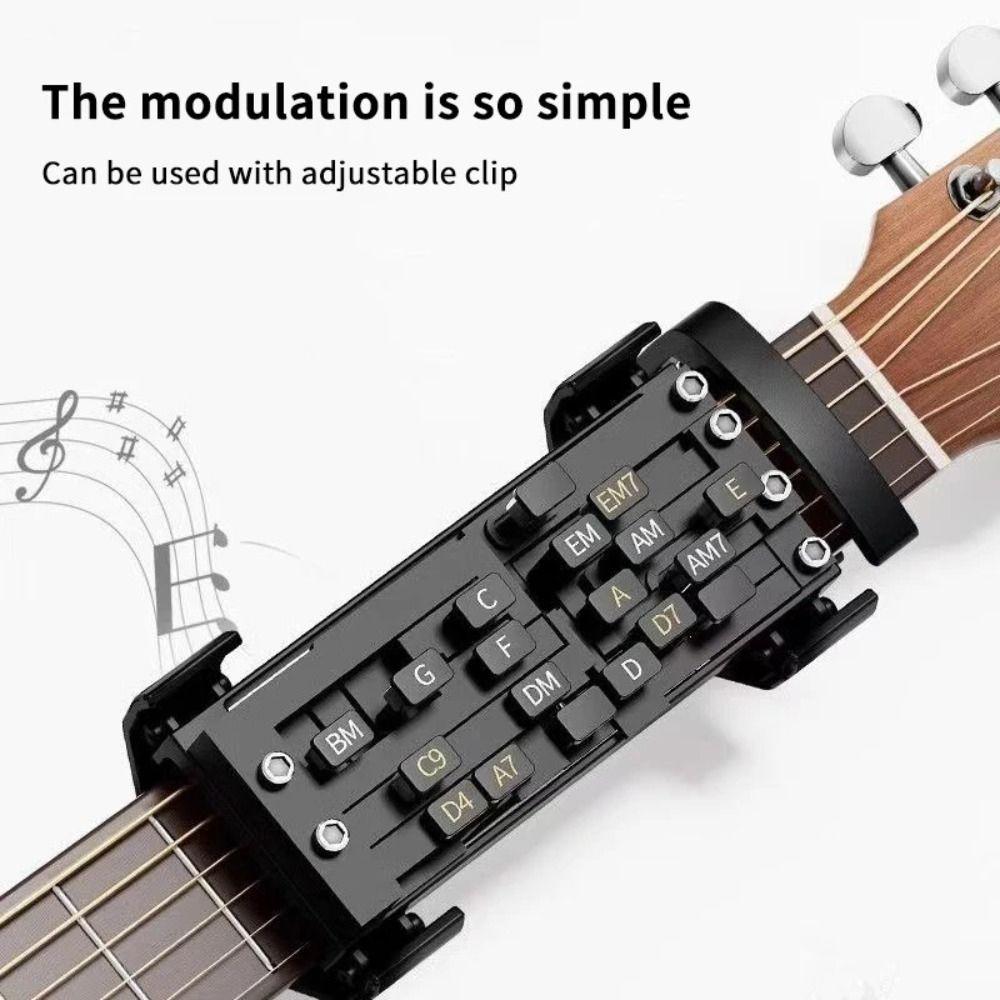 One-key Guitar Chord Trainer Chord Learning System Guitar Finger Practice Tool Guitar Trainer