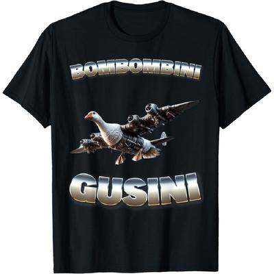 Bombombini Gusini Italienische Hirnfäule Memes Internet Meme Gans T-Shirt