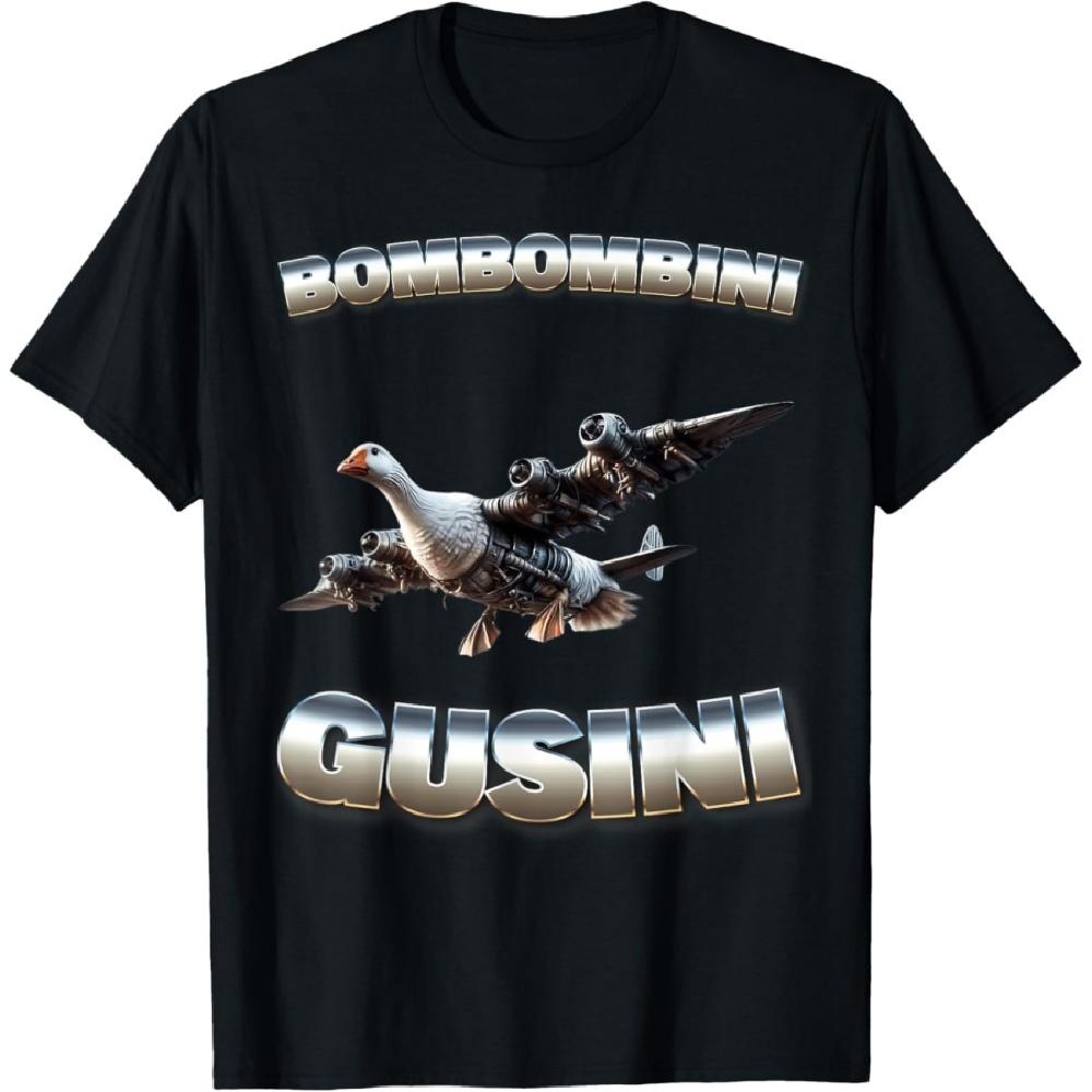 

Бомбомбини Гусини Итальянские Мемы Про Мозги Интернет-Мем Футболка Гусь XXXXXL чёрный