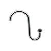 Gaona Kore Eyan Downward Swan Pipe Height Increaser (Water Purifier Replacement, 16mm Outer Diameter, W26 Thread, 20mm Thread) GA-HA008
