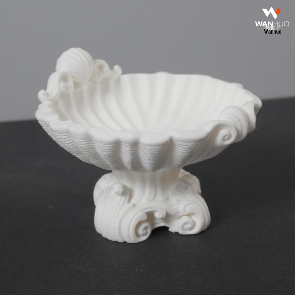 

Элегантный 3D-печатный поднос-ракушка для украшений – Декоративное хранение для дома или рабочего стола