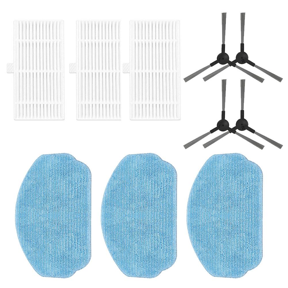 For Cecotec Mop Cloths For Conga 3*Filters Cleanerreduce