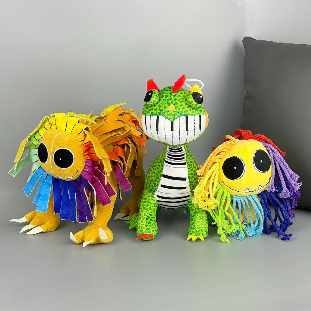 Poppy Playtime Nightmare Game Pianosaurus Song Poppyed Plush Toy Soft Stuffed Pillow Doll Anime Decor Gift