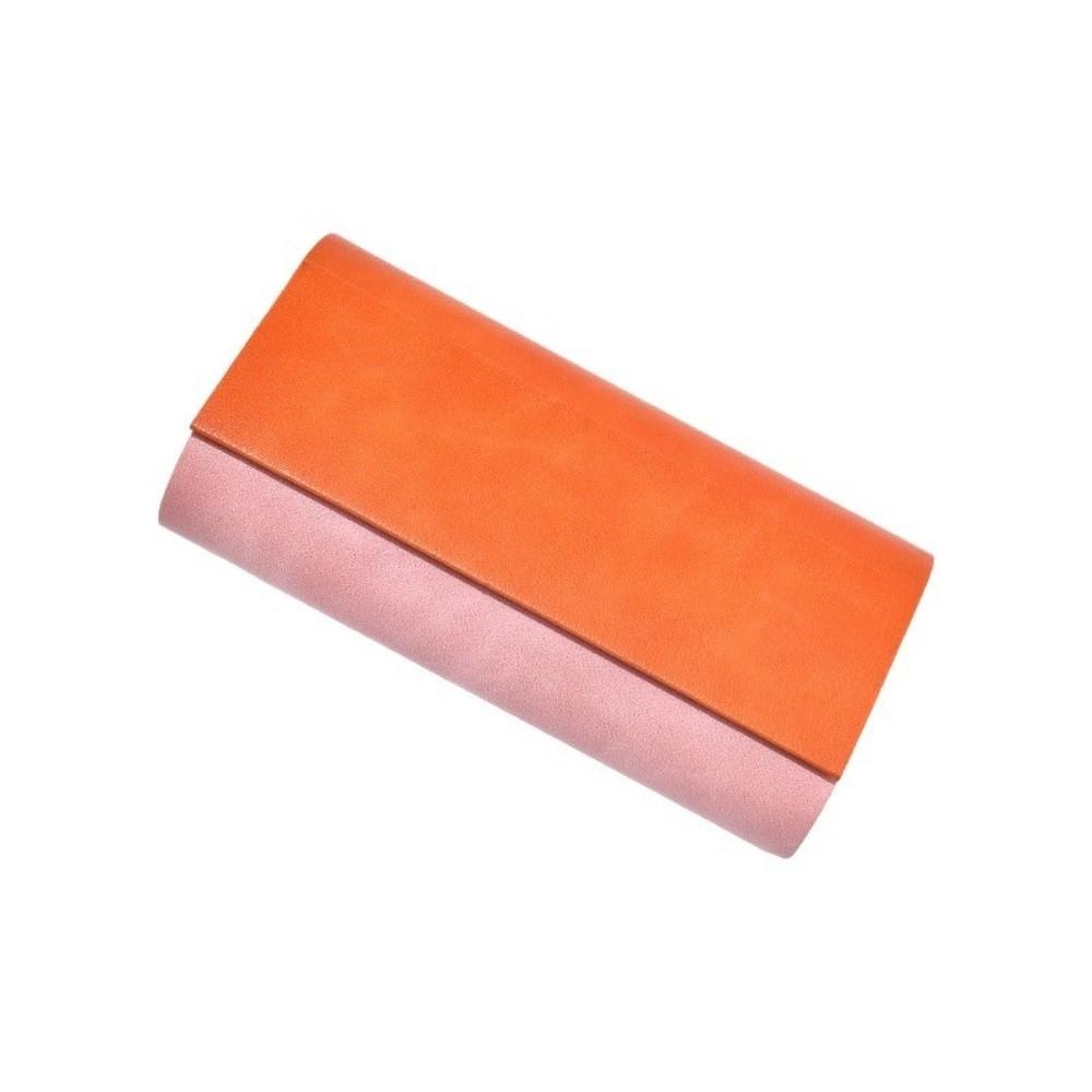 Scratch Resistant Double Layer Glasses Case PU Leather Sunglasses Storage Box Hard Glasses Case
