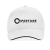 Portal Aperture Science Baseball Cap Anime Portal Gaming Gamer Men Hat The Cake Is A Lie Half Life Unisex Summer Hat Snapback