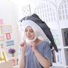 Bestmaple Fischhut Tierkopfbedeckung, Niedliche flauschige Mütze Maske Tier für Männer und Frauen, Kigurumi Kostümmaske (Fisch)