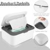 1/2Pc Wipes Dispenser Baby Wipe Holder with Lid Refillable Wet Tissue Container Dustproof Large Capacity Sealing Container Cases