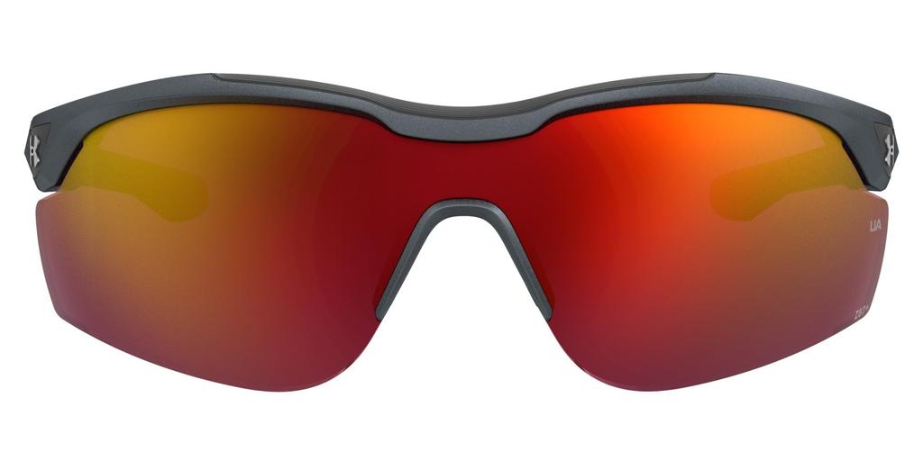 UNDER ARMOUR Sunglasses UA YARD PRO W3 Shield Lens Style TR90 Frame YARDPRO24W Metal Gray 99 Multi-Sport 2-99-4WC