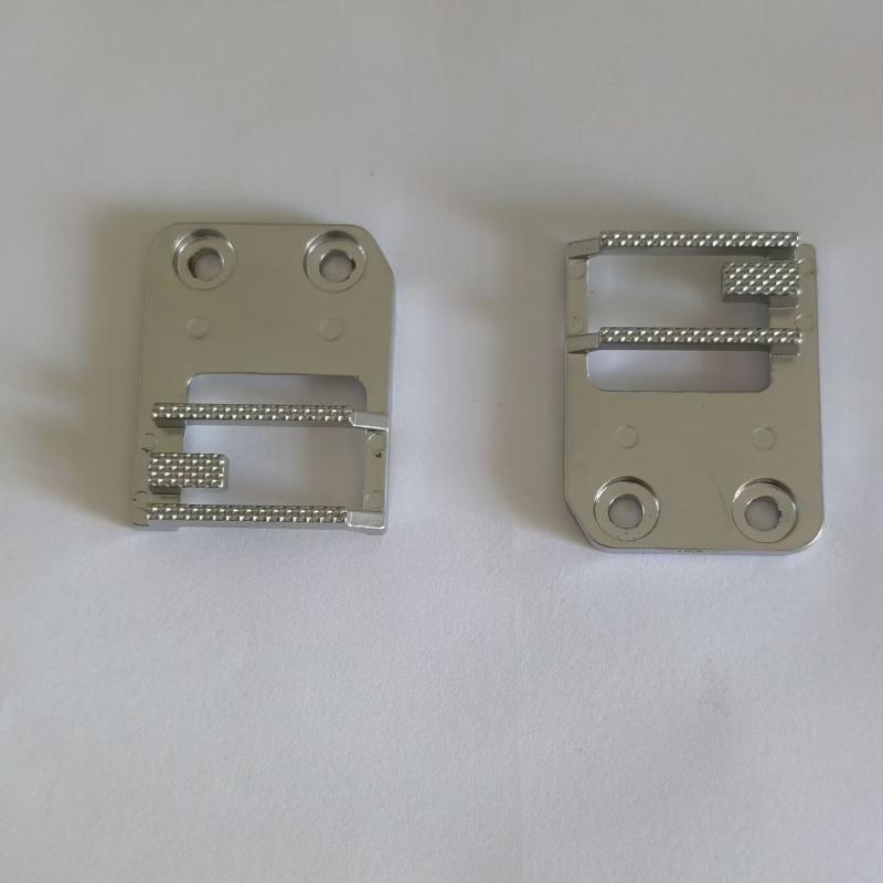 2Pcs Metal Sewing Machine Teeth for Enhanced Stitching Efficiency 6.51mm Hole Sewing Machine Feed Dog Easy To Install