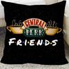 1Pc Classic Tv Series Friends Pillow Case Square Pillow Cushion Cover Bedroom Sofa Room Decoration Casual Pillow Cover