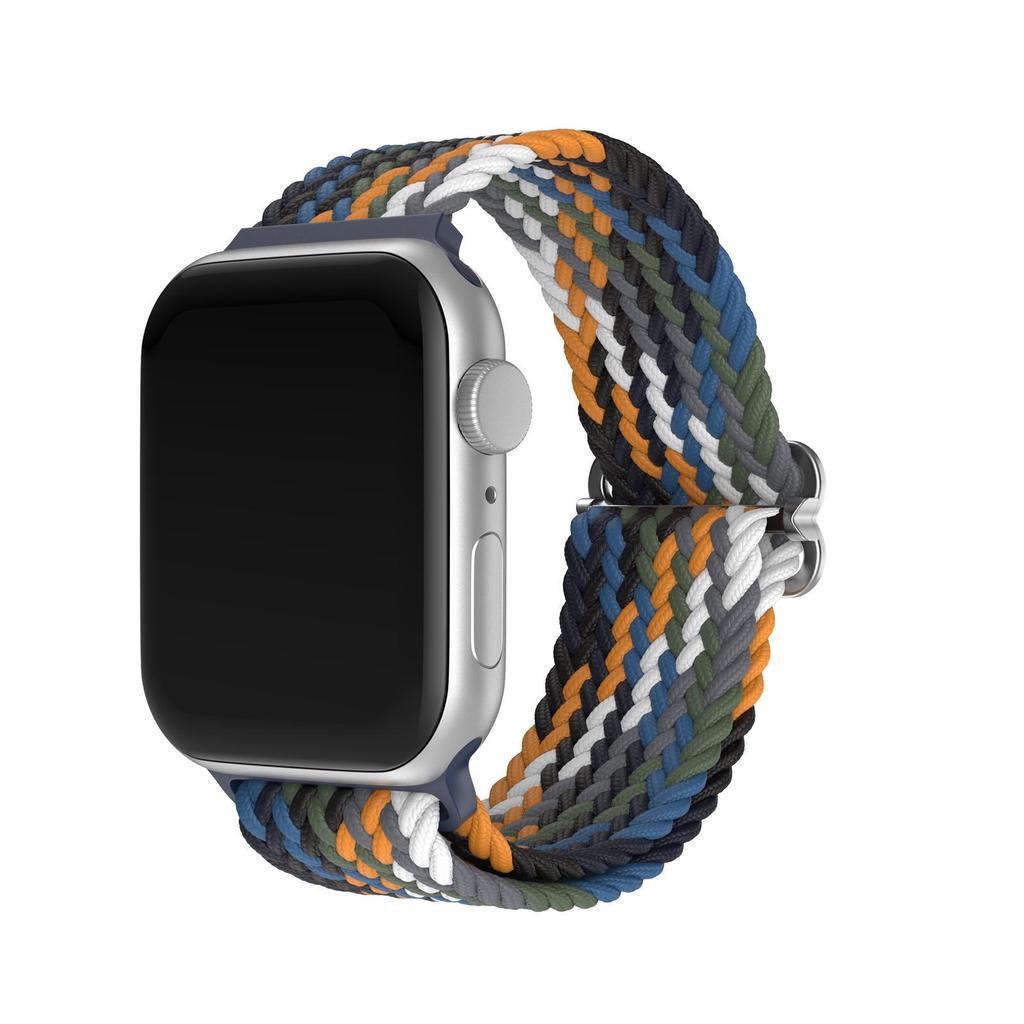 Nylon Woven Apple Watch Band for Apple Watch S9/8/7/SE/6/5/4/3