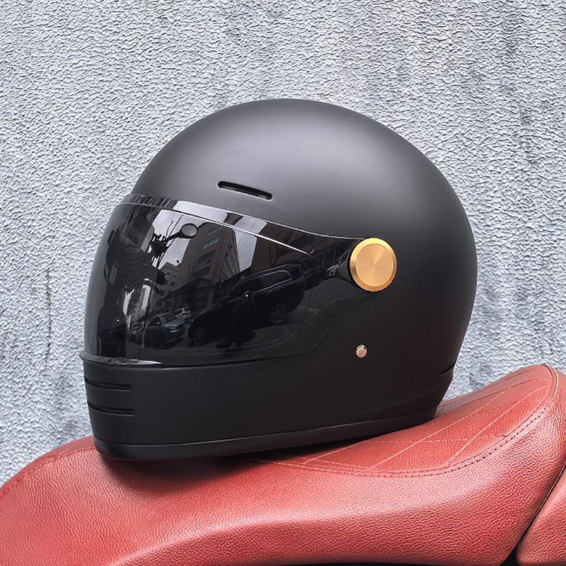 Motorcycle Helmet Retro Full face helmet Off Road Cascos para motos DOT Certification Capacete Casco moto