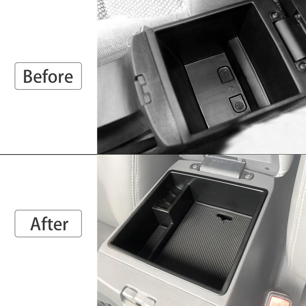 Center Console Organizer Tray For Toyota Fortuner Hilux 2004 - 2012 2013 2014 2015 Armrest Storage Box Container Pallet