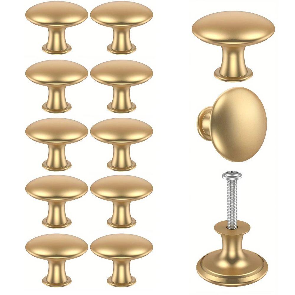 Zinc Zinc Zinc Alloy Mushroom Cabinet Handles Round Drawer Pulls Furniture Hardware Children's Room