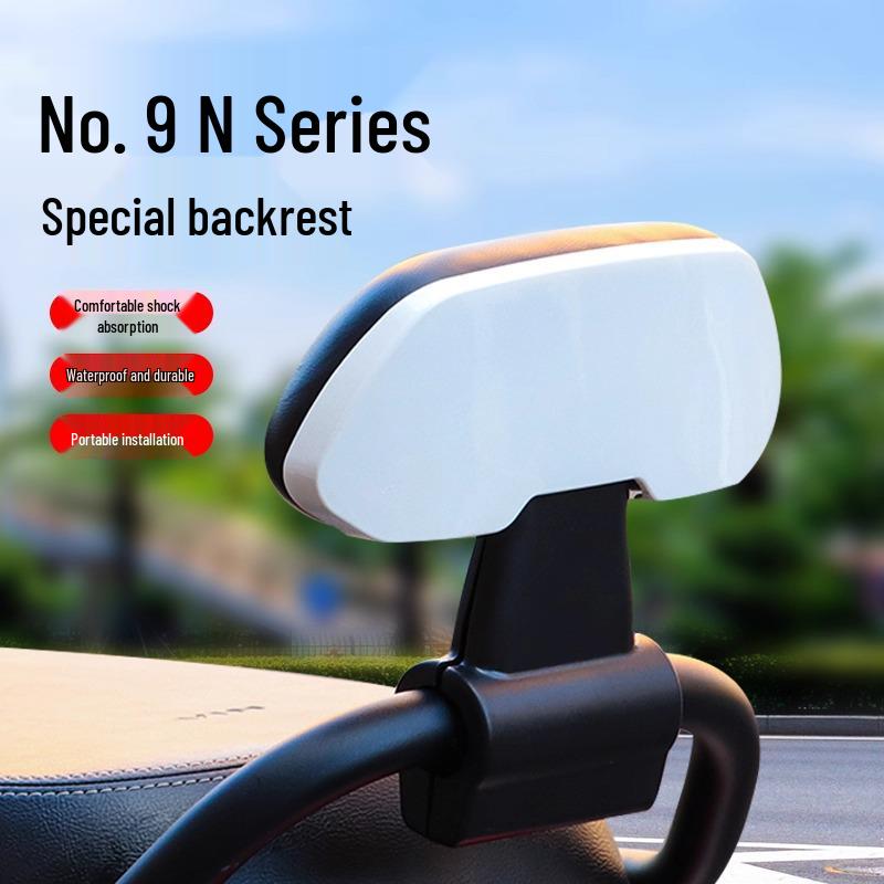 Спинка для электросамокатов Ninebot: Совместимо с моделями M80C, M85C, M95C, N70C, N85C, Nzmix, F90 и E80C Black Ninebot Armrest