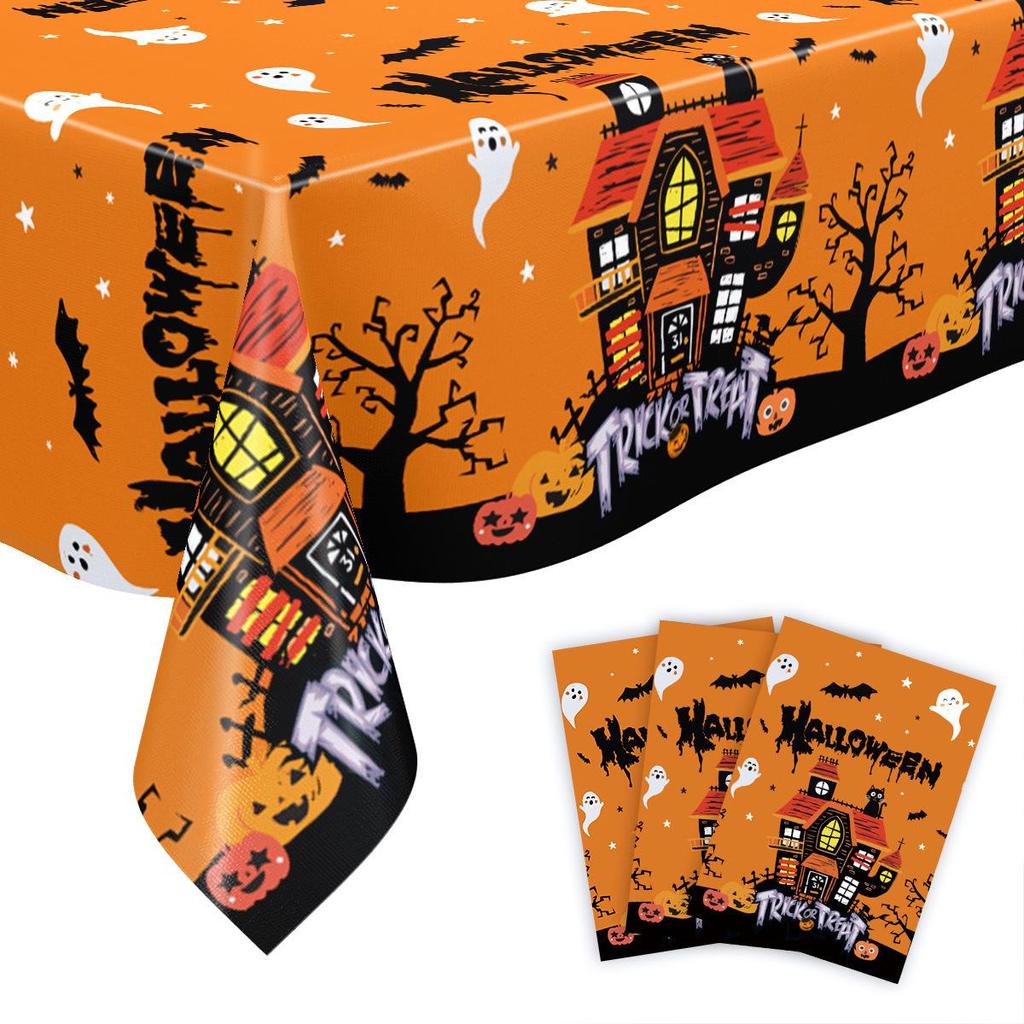 Spiderweb Halloween Tablecloth for Cross-border Theme Parties