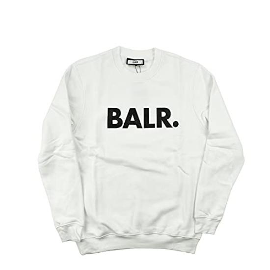 

Пуловер Bowler BRAND STRAIGHT CREWNECK з круглим вирізом, з довгими рукавами, чоловічий світшот з флісовою підкладкою, чорний, білий, B1262.1022 (Л, Білий) [Використано] білий