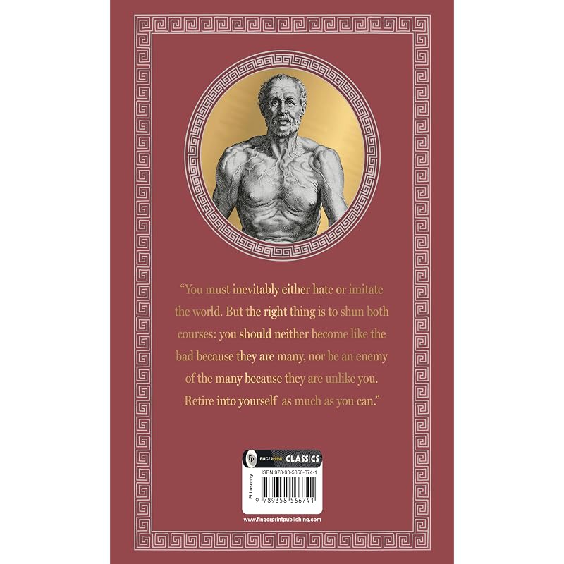 Letters from a Stoic: (Deluxe Hardbound Edition) (Fingerprint! Classics)