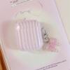 Small Fresh Solid Color Striped Earphone Cover for Apple AirPods 1 /1 Generation Simple Protective Cover PRO1/PRO1