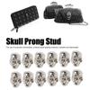 200 Sets Skull Rivets     Butiful Fashionable Skull Stud Accessories for   Shoes Clothing Bags