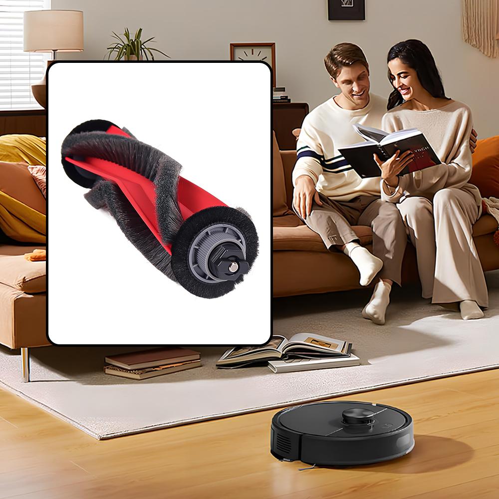 Main Brush For Roborock Q7 M5+ Q7 M5 Q7 TF Q7 TF+ Q7 L5 Q7 L5+ Q7B Q7T+ Robot Vacuum Cleaner Replacement Accessories Spare Parts
