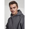 Sweatshirt à capuche - URBAN CLASSICS - Grandes tailles - Marron foncé - Manches longues - Mixte