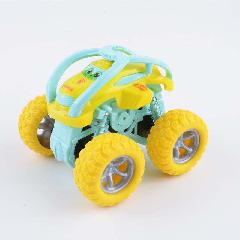Children's Four-Wheel Drive Off-Road Stunt Car - Durable Inertial Toy Model