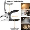 3 Color Modes 10 Brightness LED Reading Desk Lamp Usb Clamp Flexible Book Light Portable Read Light Desktop Light Night Light