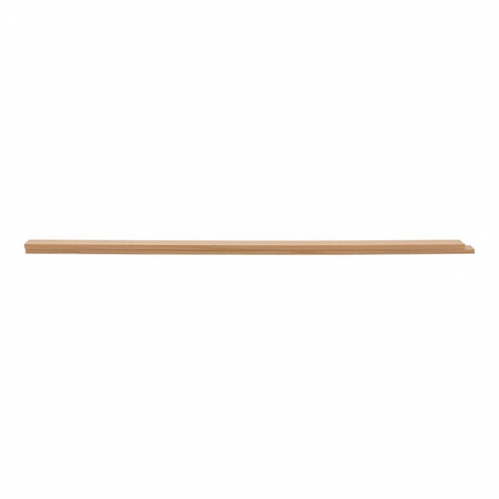 2 Pieces Pottery Thickness Guides Sturdy Wood Clay Thickness Guides Clay Slab Guide Sticks Long-Lasting Wooden Pottery Sticks