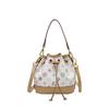 High-end nisjeveske dame ny gammel blomsterbøtte liten veske allsidig skulder messenger-veske