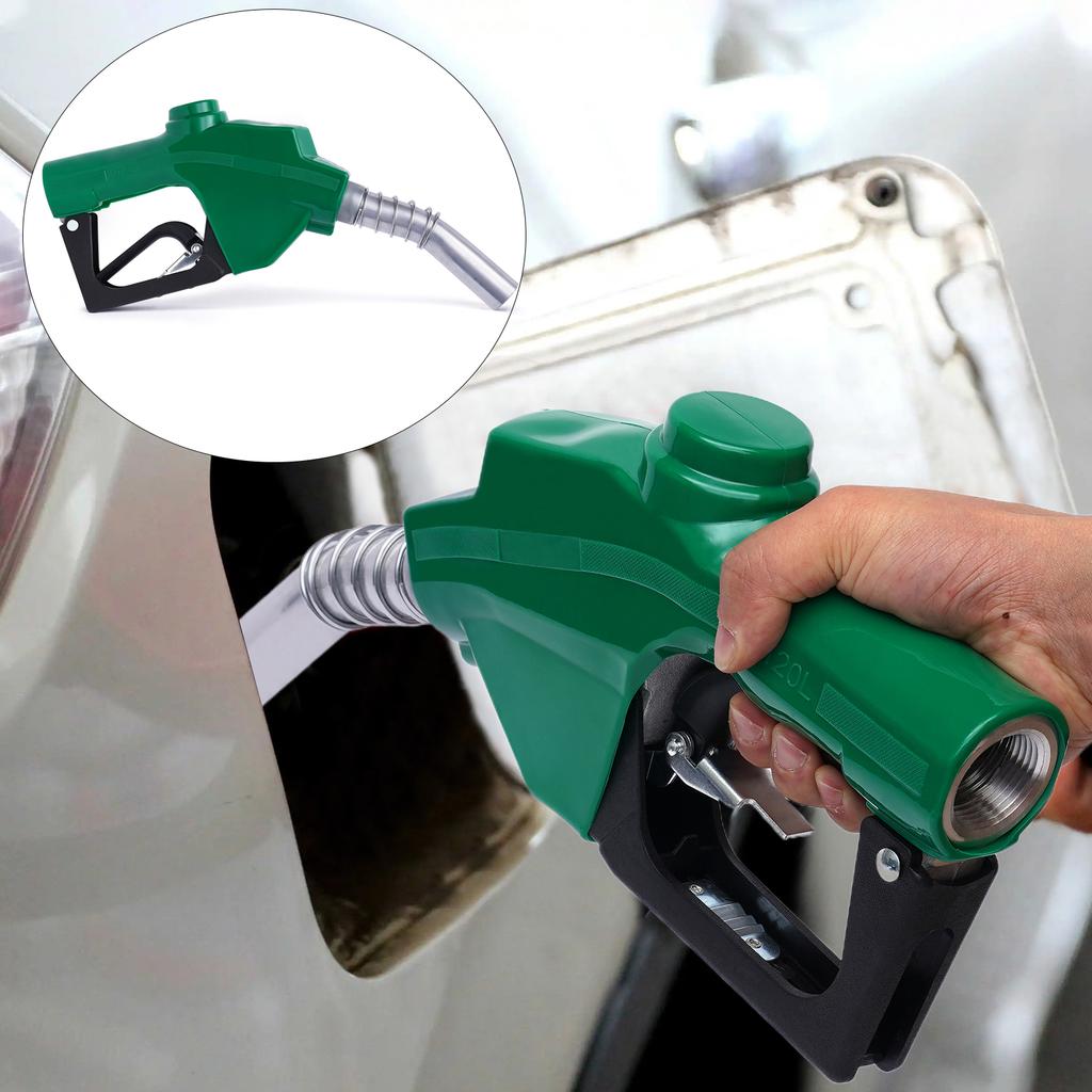 Automatic Shut-Off Fuel Nozzle Fuel Refilling Tool 2.76 pounds Lightweight Spout Max Flow Rate 31.7gal/min For Gasoline Diesel