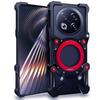 Aluminum Frameless Case For Meizu Note 22 Pro Meizu 21 Note Rotating Bracket Shell Metal Rimless Shockproof Cover