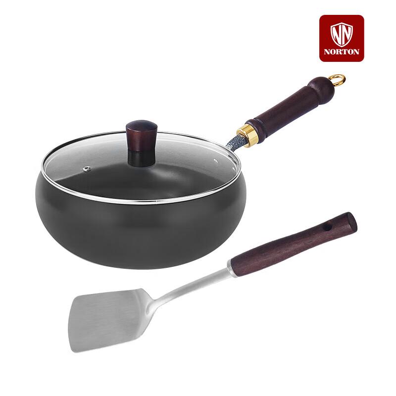 

NORTON 24cm Fine Iron Wok with Spatula