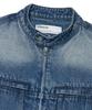Nomanual Washed Denim Rider Jacket - Washed Blue