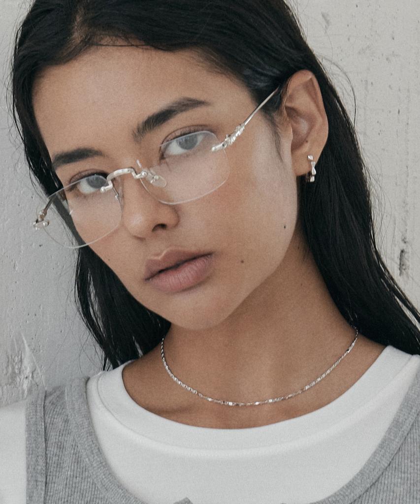 Attica Raw Flatly Chain Necklace / Nbs011