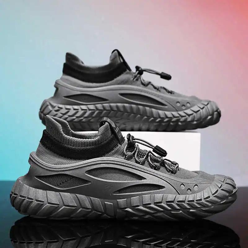 Fashion Ecoleather Plataform Sneakers Dress Heels Casual Man Dress Shoes Tourist Sports Character From China Sho Sunny Skor Life