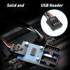 9Pin USB Splitter Motherboards USB 9Pin Expansion Solves Insufficient Port Issue for Desktop Users