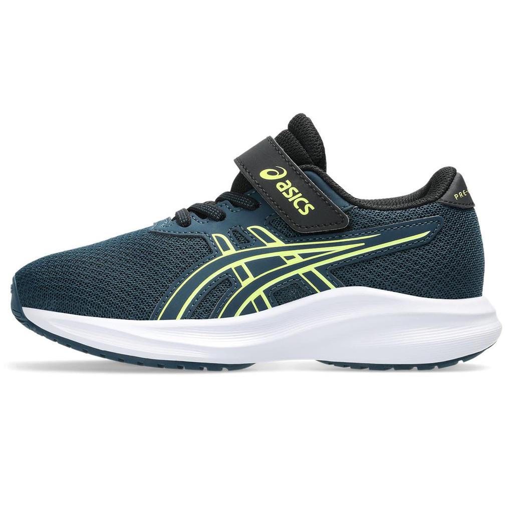 ASICS PRE EXCITE 11 PS Running Shoes Size 300 2E (1014A375), Unisex, (Tranquil Teal/Citron), 22.0 cm,