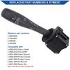 Multi-function Turn Signal Switch for 2005 2006 2007 2008 2009 2010 Chevy Cobalt