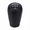 Leather Shifter Lever Arm Headball 5 Speed Gear Shift Knob Replacement for Mazda 3 BK BL 5 CR CW