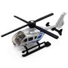 1PCS Children's Helicopter Toy Alloy Police Aircraft Military Model Ornaments Boy Toy Taxi Simulation Helicopter Christmas Gift