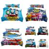 High-quality Thomas Cartoon Digital Print Bedding Set Flower Pattern Suitable For 1.8m Bed