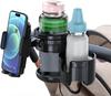 3 In 1 Universal Baby Stroller Cup Holder with Phone Stand 2 Drink Holder Cup for Pram, Bike, Motorcycle, Wheelchair