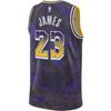 Nike Men's NBA LeBron James Lakers 2025/26 Select Series Swingman Jersey Purple HJ4066-504