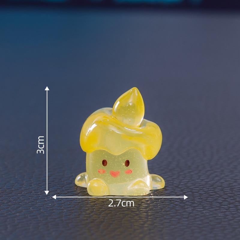 Micro-landscape Cute Colorful Halloween Candle Baby Decorative Accessories Desktop Mini Ornaments