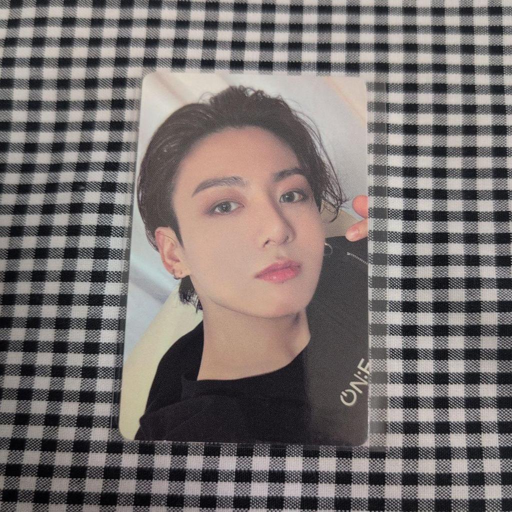 [USED] BTS Jungkook trading card MAP OF THE SOUL ON:E