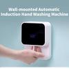 280ml Wandmontierter USB Automatischer Seifenspender Induktions Handwaschgerät 1500mAh LED Temperaturanzeige Seifenspender